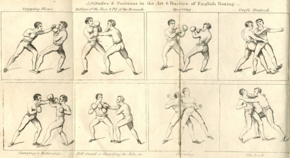 Позы и позиции в английском боксе.